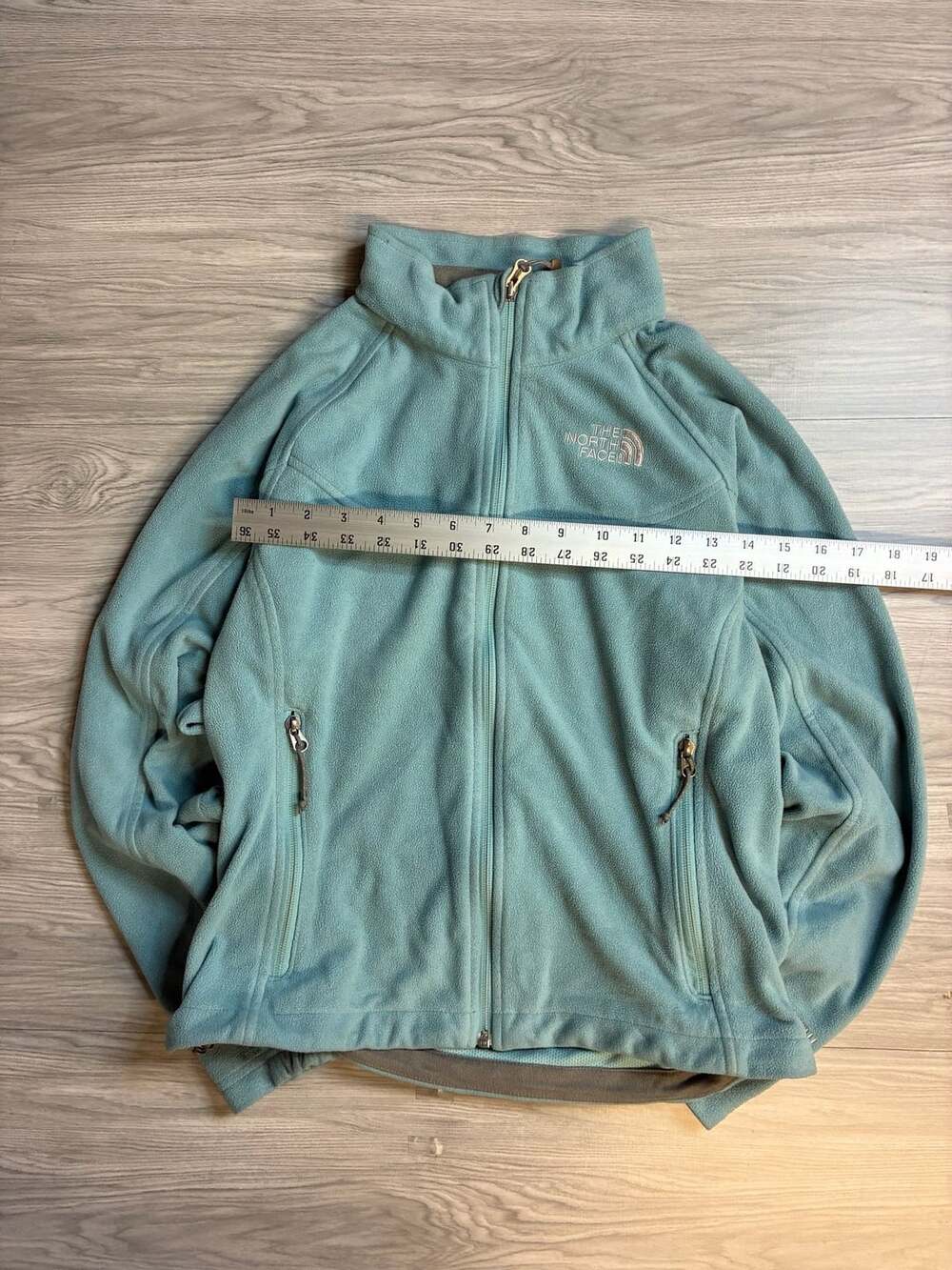 The North Face Fleece Jacket Full Zip Mint Green